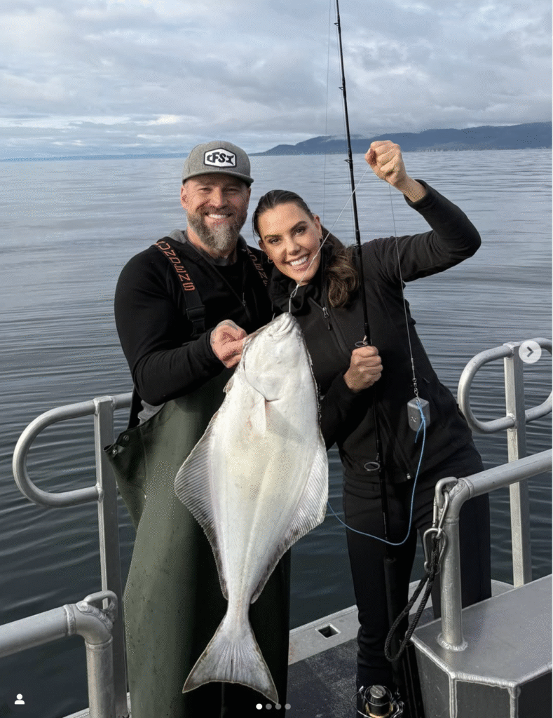 Zac Brown & Kendra Scott went halibut fishing in Alaska before their engagement which invoked a Houston jewelry favorite.